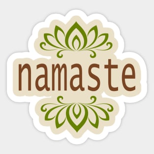 Namaste Sticker